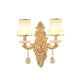 Clcey European Style Wall Light Schlafzimmer Nacht