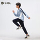Souhait (Souhait) Ropa para niños Pantalones de niños y niñas Autumn New Children's Sport Pants All-Match Casual Pants Soft Blue SHSQND05CK693B09 170