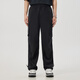 CARBEEN (CABBEEN) [Leicht und leichte Lakele] Lose Casual Hosen für Männer 2024 Sommermarke Brand Fuß Schwarze Hose Kohleschwarz 01 L /175/50