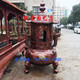 Xiaoxiao Buluo Scenic Area Outdoor Paper Burning Stove Burning Sutra Furnace Yuanbao Furnace Antique Cast Iron Incense Stove Ornament Paper Stove Open-Air Sutra Furnace with Wind Chimes Belly Diameter 1.0*Height 2.6 Meters Customized Gold