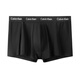 Calvin Klein CK Men's Boxer Panties 3 Pack U2664G Chinese Valentine's Day Gift YKS Letter Black Gray L