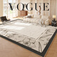 Flaocia Teppich Wohnzimmer [Falman Velvet] Französische Schlafzimmer-Nachttätigkeit kann gelöscht und wasserdichtes Haushaltsraumsofa Dicke Fuyun-15242 240 cm*360 cm [angepasst, ohne Rückkehr oder Ersatz]