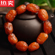 SNQP quality selection, natural Russian material, conformable old beeswax bracelet, amber raw stone single circle bracelet for men and women, picture chain, picture color