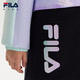 Fila Fila Children's Clothing Children's 2023 Winter Mid-Winter Big Children's Girls Woven Jacket Down Jacket Warm Suit Cool Purple-PU 165