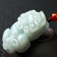 Impression Eyes [Chinese Valentine's Day Gift] Jade Pendant Pixiu Pendant Jade Necklace [Mother's Day Gift for Mom]