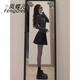 Fengdie'er Dress для весенних женских нарядов для женских костюмов для 2025 г. Новая корейская версия сладкая и чистая богиня Горячая девушка в стиле 6190 топ + юбка m