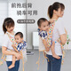 SMVP婴儿背带前后两用轻便外出简易前抱式后背式老式背带宝宝抱娃背巾 婴儿背带【小苹果款】