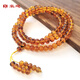 Haoying Fushun amber west open-air old material bracelet first-hand source handmade beads 108 plant amber 8MM