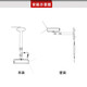 Aiyuan monitoring bracket Extended indoor lifting Wall rack Camera bracket Wall-mounted ceiling universal 60-120 cm retractable
