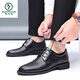 Capa de la cabeza de pájaros carpintería Sandalias de hombres de vaca Summer Summer Genuine Leather Leather Cuero Zapatos de cuero de negocios Altura casual, alaño, zapatos para hombres de Lace-Up para hombres 9928 Sandalias huecas negras 37 plantillas