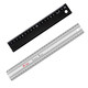 MYTEC Art Ruler Advertising Protective Ruler T-square Anti-deviation Aluminum Alloy Ruler Drawing Ruler Cutting Advertising Anti-slip Anti-cut Hand Cutting Ruler Hardness High Precision L-type 1000mm Protective Ruler