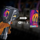 Huashengchang (CEM) High-End-Thermo-Imager im Industrial-Grade-Intelligent High-Temperature-Infrarot-Thermalbilde-Touchscreen 30-Meter-Laserbereich 9898 Pixel 640*480 Bereich -20 ~ 650