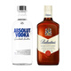 Baillingte alcool 500 ml + Vodka Absolute Flavour d'origine 500 ml Whisky + Vodka