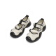Red Dragonfly Women's Shoes Spring New Outdoor Baotou Leisure Beach Sports Women's Casual Shoes Shuxi Shoes WCB14113 Rice Black 38