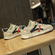 Camel Forrest Gump Shoes para hombres en verano y otoño zapatos para hombres transpirables 2024 Nuevos zapatos blancos de malla para hombres Softs suaves versátiles versátiles casuales Milan Mesh-9910 44 Sports Shoe tamaño