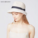 Maria Gucci (MARJA KURKI) sun hat for women, sun protection hat, forest European topper, adjustable hat wing, white