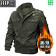 JEEP SPIRITSPIRIT吉普JEEP男士德国执政官飞行员外套男二战美军军迷2025 将军绿色 9903秋冬 加绒 L (120-140斤)