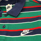 
Nike (NIKE) short-sleeved POLO shirt men's 2025 summer new striped sportswear casual lapel T-shirt business half-sleeved top FN3897-410 blue and green stripes 2XL