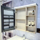 Jomoo) Badezimmerschrank mit Papier Extraktionsloch-Induktion Deckenleuchte A2481 Pack Installation Keramik integriertes Becken mit Entwässerungspaketinstallation [695*530 mm römisch grau] ZY-178-A070
