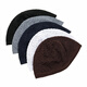 Giselun revient à 1 chapeau de clan, un chapeau en cuir melon pour hommes revient à 1 clan nouveau chapeau mince, chapeau d'hommes respirant, bleu marine 1