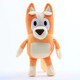 Brui Doll Bingo Plush Toys Doll Anime Peripheral Linda muñeca Muñeca Juguetes para niños 28 cm Bingo + Brui