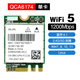 
DW1820 QCA6174 NFA344 5G dual-band WIFI5 built-in M2 wireless network card 4.1 Bluetooth super 7260 QCA6174 big card + built-in antenna