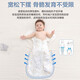 9i9 baby sleeping bag autumn and winter anti-kick quilt anti-jump newborn pure cotton swaddling bag quilt surrender 2 sleeves A244 double layer M