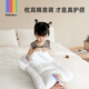 bebebus children's pillows 1-3 years old baby pillows for babies, four seasons, general growth pillows for primary school students, solid color