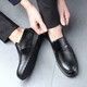 Dragonfly Marke [100% volle Kuhwahnsinns] Herrenlederschuhe Business Casual Echtes Leder nicht rutschfest