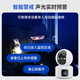 
Hewiman surveillance camera home wireless wifi high-definition indoor 4g network-free life-long traffic-free mobile phone remote monitor 360-degree no dead angle with night vision panoramic dialogue dual lens [4G version] no network + no recharge required 15-day loop recording