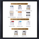 Haixiangjia General Haier Wasserreiniger Filterkabel HRO5007/5010/5011/5012/5015/5016 Wasserreiniger Complete Set 1 Jahr Kernersatz (HRO5007/10/11/15)