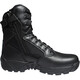
Junluoke autumn and winter sting zipper combat boots men and women tactical boots flying land combat high-top black cowhide training boots D14099 black 42