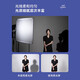 轻装时代摄影旗板不锈钢框架影视柔光屏背景吸光布人像静物化妆品拍摄黑白反光板便携硫酸牛油纸影棚器材 遮光黑旗板 61*76cm