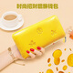 Cowley Keller men's wallet men's long leather wallet Pixiu lucky handbag head layer cowhide clutch Valentine's day gift yellow [英英英英英英语] 20*2.6*10cm