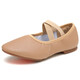 
Jinshan Mingyu low-heeled dance shoes for Jurgent leather soft sole classical dance shape training for adult teachers special training exercises for kung fu shoes camel color 1cm 38
