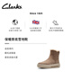 Clarks Hollyhock Series Nouveaux produits pour les bottes de neige à semelle épaisse en velours épais