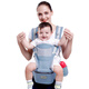 Kochbabysbaby Gurt Taillenhocker vorne Umarmung Multifunktional reines Baumwoll vier Staffel Universal Baby mit Artefakt Neugeborenes Baby Holding Baby Sittinghocker frisch grün