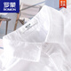 Romon japanische lässige Herren-Leinen kurzärmelige Hemden Trendy Leinenkleidung Herren Sommer Baumwolle Hemden Sommer dünn yy9711 Hellblaues Leinen XL