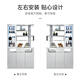 弥科优客厅隔断柜现代简约玄关柜酒柜展示柜屏风置物柜功能鞋柜储物柜 9898间厅柜(长1.2米) 框架结构