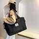 Landcase travel bag women's handbag sports fitness swimming backpack expansion short trip luggage bag 5102 black