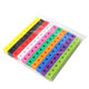 
Cute Tu digital square toy building blocks 1-100 children's assembly toys cube squares Montessori mathematical puzzle [box] 270 squares + drawings