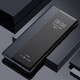 欧麦嘎适用红米note11手机壳11Pro/素皮套5G翻盖式智能保护套视窗NOTE114G防摔外壳 【静夜黑】素皮套钢化膜镜头膜 红米Note115G