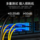 Shengweistechnik Telecom Grade Grade Optical Faser Jumper SC-FC Single Mode Single Core 10m 9/125 Niedriger Rauch halogenfrei umweltfreundlich externer Quilt-Transceiver Schwein Faser FSC-502