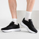 Adidas offizielle Website Herrenschuhe, neue Sommer-Low-Top-Polster-Turnschuhe Freizeitschuhe, kleine Kokosnusskleidung-resistente Laufschuhe ID9849/Schwarz und Weiß 40 245mm