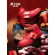 XTEP (XTEP) [Rabbit Step Qingyun] XTEP Children's Shoes 2023 Spring New Children's Sports Shoes New Year High-top Sneakers Boys' Shoes Steel Red Size 27