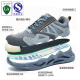 Dinggu labor protection shoes men's breathable construction site odorproof electrician insulation anti-smash and anti-puncture steel head lightweight 1055huiDW41