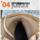 Jihua sanwu15 jihua echte braune Kampfstiefel Herren-Wear-resistente Seite Reißverschluss Training Sommer Outdoor Wanderschuhe Wüstenstiefel Neue Stil Originalkampfstiefel 42 260