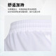 adidas ADIDAS/阿迪达斯运动服男短袖休闲成人足球训练裤 【短裤】白色BJ9227 M