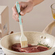 Baiji silicone oil brush scraper 2-piece set food grade scraper oil brush barbecue seasoning brush baking tool