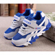 2022 Frühlings- und Herbst -New Mesh atmungsaktives Leder wasserdichte Jungen Sportschuhe Kinderschuhe Jungen mittel und große Kinder Laufschuhe Bekebe Kinderschuhe 689 Graues Baolan Double Net 30